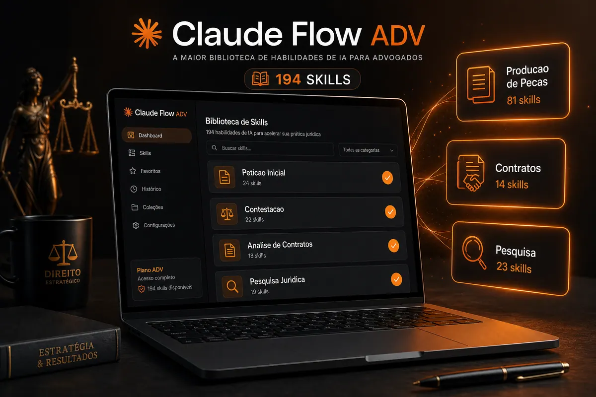 Claude Flow ADV — Interface da Biblioteca