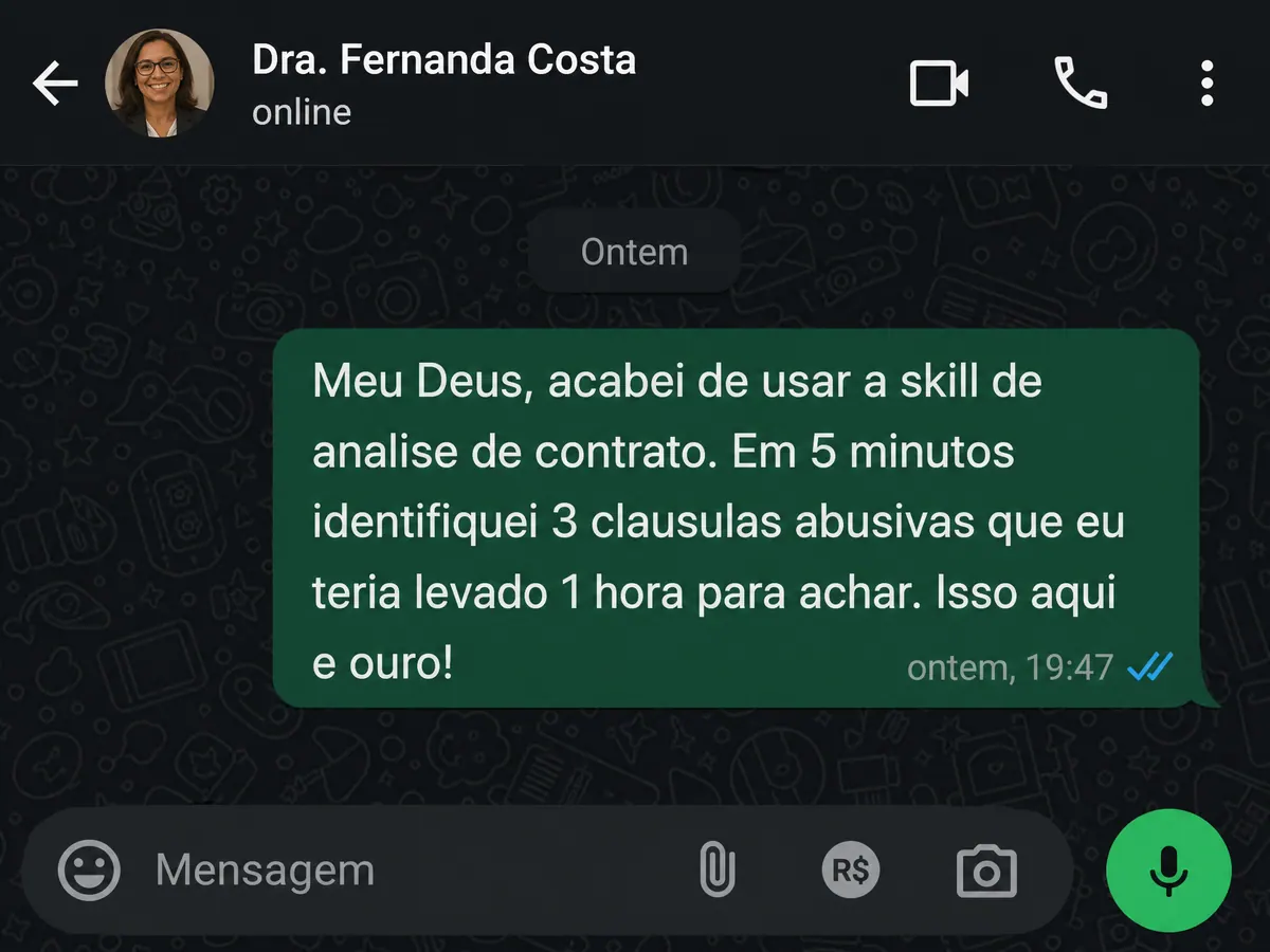 Depoimento Dra. Fernanda Costa